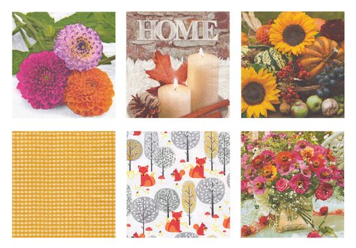 Love2art салфетки бумажные АССОРТИ 3х слойные SDD 33 x 33 12 шт. Набор №1216-09 Праздник детства  фото 4