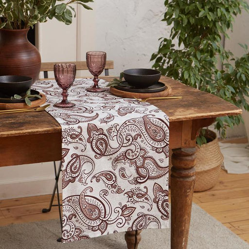 Дорожка на стол Этель Восточные узоры 40х149 см, 100% хлопок, саржа 190 г/м2  фото 3