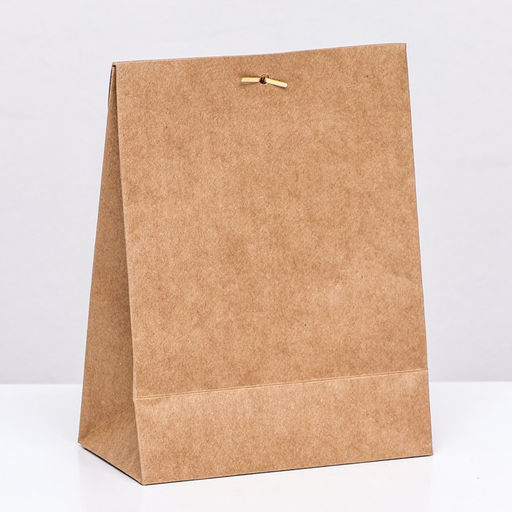 Цена за 5 шт. Коробка-пакет, крафт с окном, 20 х 15 х 8 см - UPAK LAND фото 2