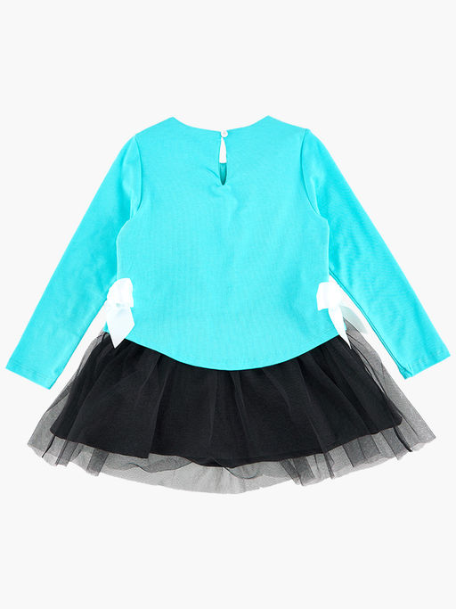 Платье для девочки UD 6098 бирюза - Mini maxi фото 5