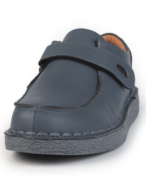 01-7581-3 BLUE Ботинки демисезонные женские (натуральная кожа) - Фабричный китай фото 5