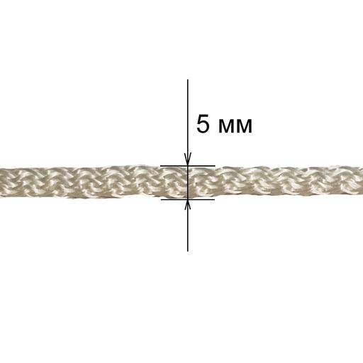 Шнур бельевой "УМНИЧКА" д-5мм, L-10м (80) арт. MPU2414