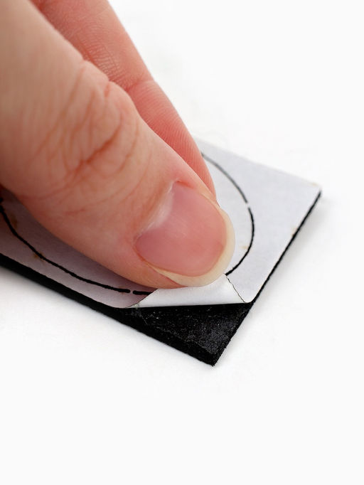 Вышивка по фетру "Панда", 20,5*20,5 см, цвет зеленый