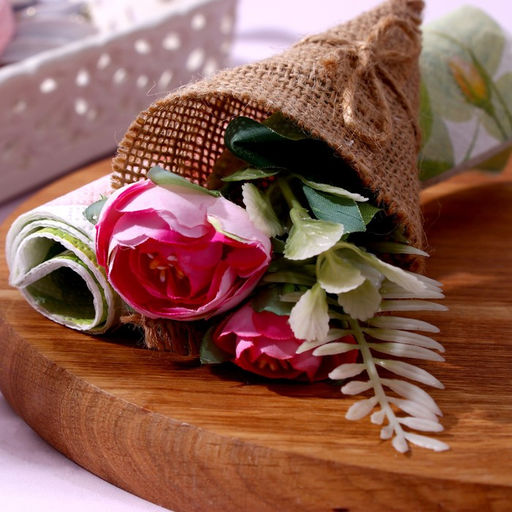 Набор для украшения: топпер С днём рождения 1 шт, кольцо для салфеток 1 шт, МИКС - Страна карнавалия фото 5