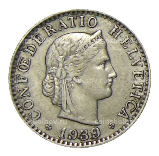 20 раппенов 1939 года Швейцария