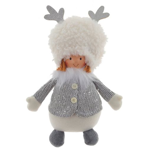 Игрушка набивная "Девочка", L17 W9 H29 см, 2в.