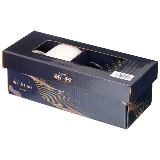 НАБОР ДВУХ КРУЖЕК В ПОДАРОЧНОЙ УПАКОВКЕ 390 МЛ - Lefard фото 2