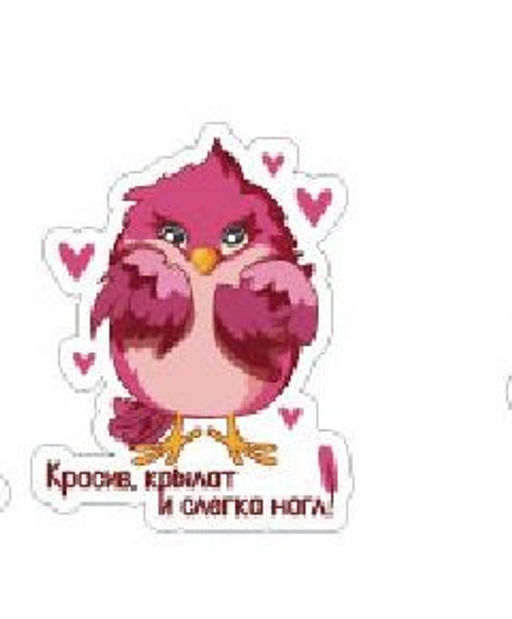 Значок ECO из дерева "Красив, крылат и слегка нагл"