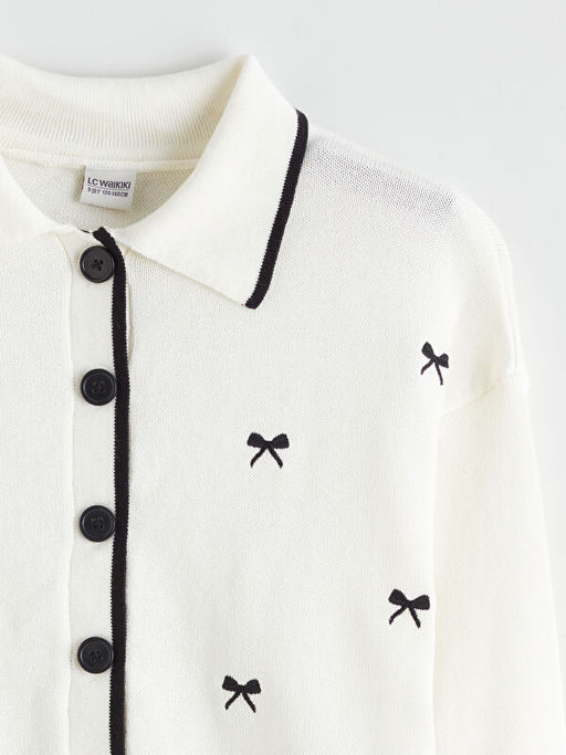 Polo Yaka K?z ?ocuk Triko H?rka