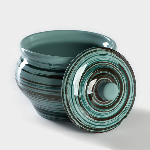 Горшок для запекания Хорекс Tramontano, 500 мл, фарфор, бирюзовый