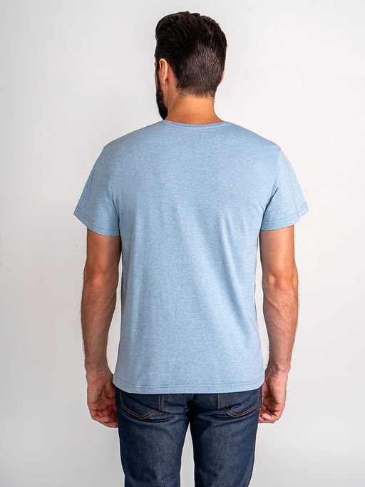 Футболка мужская короткий рукав GREG G146-RM-3001_R (серо-голуб м.)  фото 5