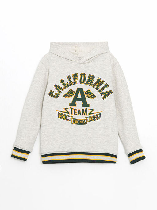 Kap??onlu Erkek ?ocuk Sweatshirt