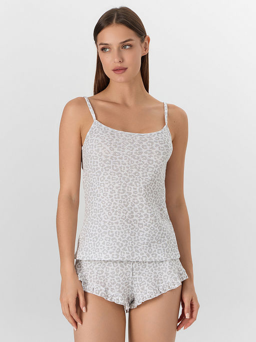 КОМПЛЕКТ ЖЕНСКИЙ (ТОП, ШОРТЫ) - Mark formelle фото 2