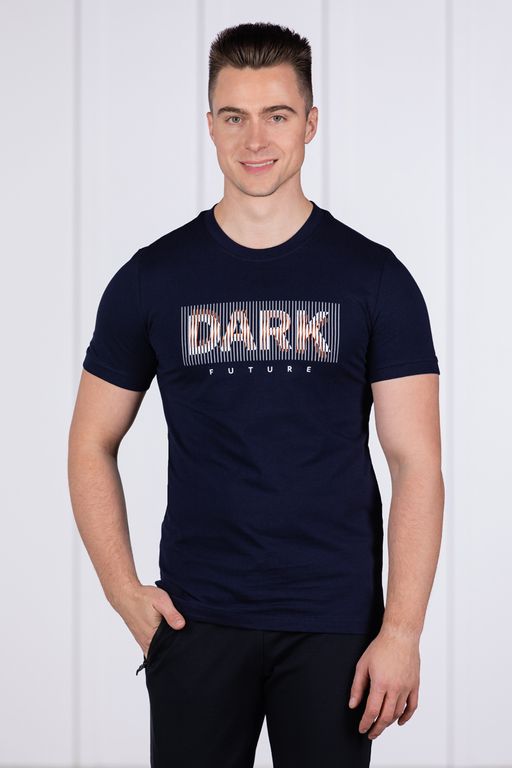 Брюки спортивные 
 3.MM111A-синий-тёмный