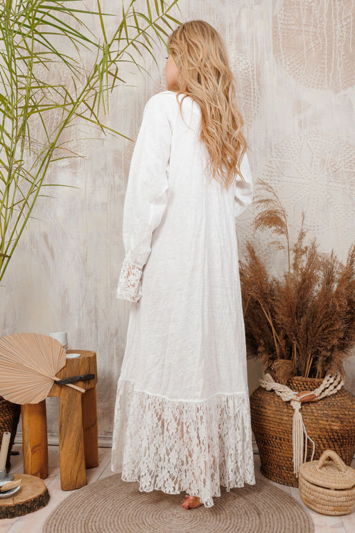 Платье AMORI 9636 молоко  фото 2