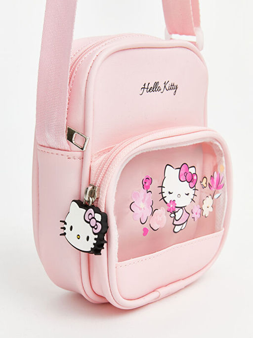 Hello Kitty Bask?l? K?z ?ocuk Omuz ?antas?