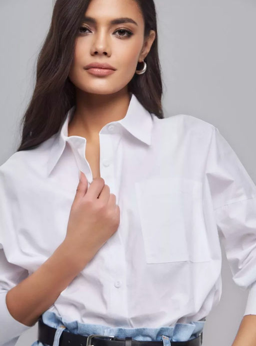 K12884 Рубашка БЕЛЫЙ