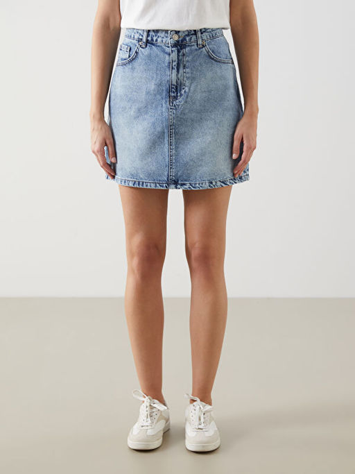 Standart Fit Kad?n Jean Etek