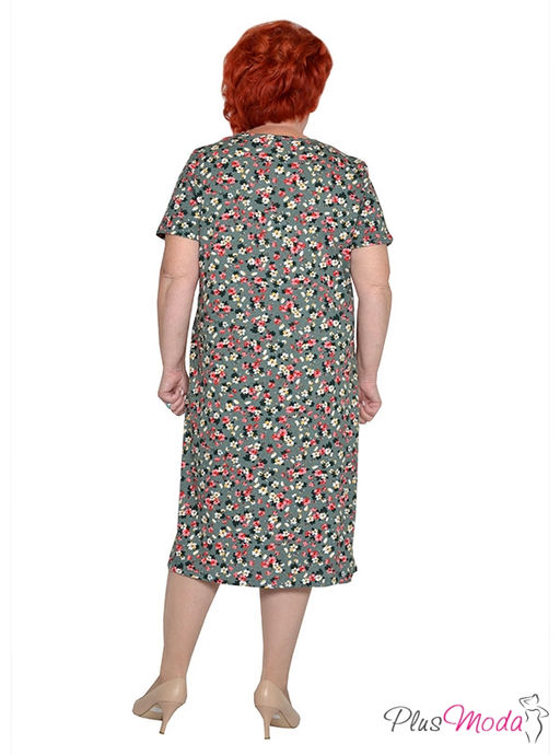 Халат Модель №1741 размеры 44-84 - Plusmoda фото 4