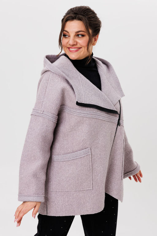 Пальто Michel Chic 363/1 темно-серый  фото 37