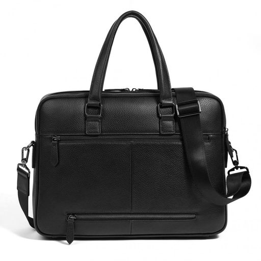 Сумка мужская, кожа, MIRONPAN 860405 Черный