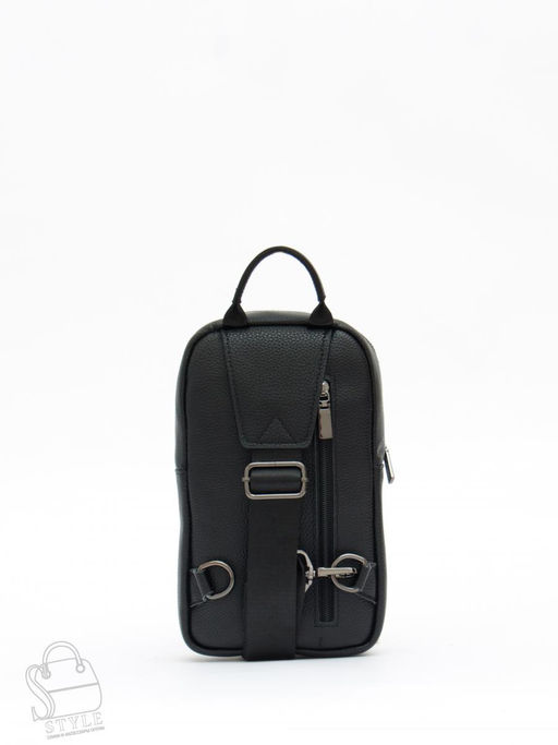 Рюкзак мужской кожаный 1101H black Heanbag - S-style фото 3