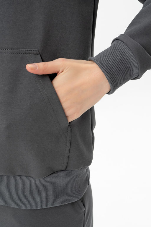 Мягкий уютный костюм из хлопкового футера - Solo mio фото 6