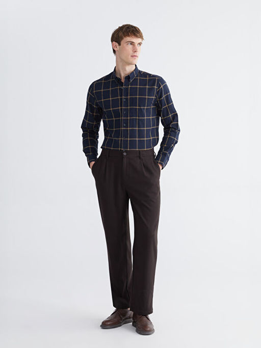 Regular Fit Ekose Erkek G?mlek