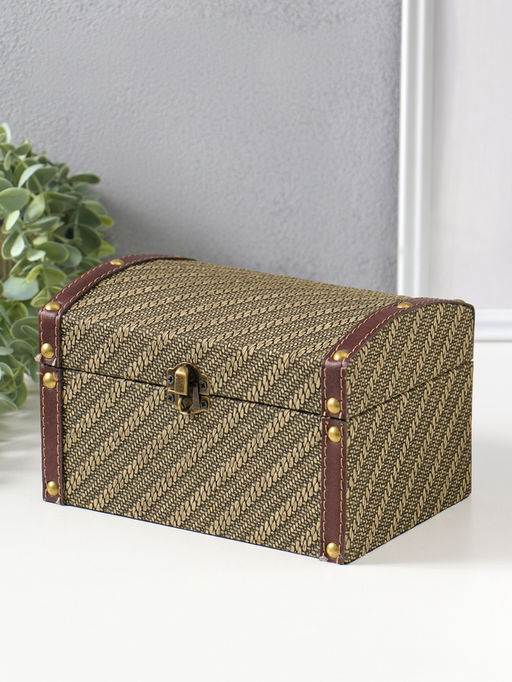 Набор шкатулок для украшений 2 шт. «Диагональ», тина