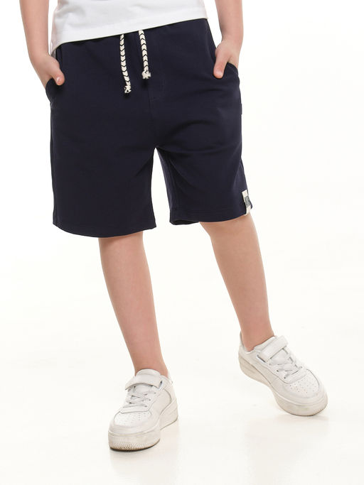 Шорты свободного кроя для мальчиков подростков 22-7638 черный - Mini maxi фото 17