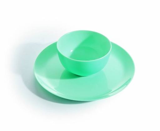 Тарелка обеденная ДИВАЛИ ЛАЙТ ТЮРКУАЗ 25см - Luminarc фото 4