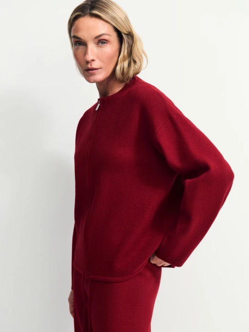 Оверсайз джемпер на молнии / Zarina фото 4