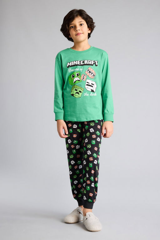 %100 Pamuk Regular Fit Desenli 2Li Tak_m Erkek _ocuk