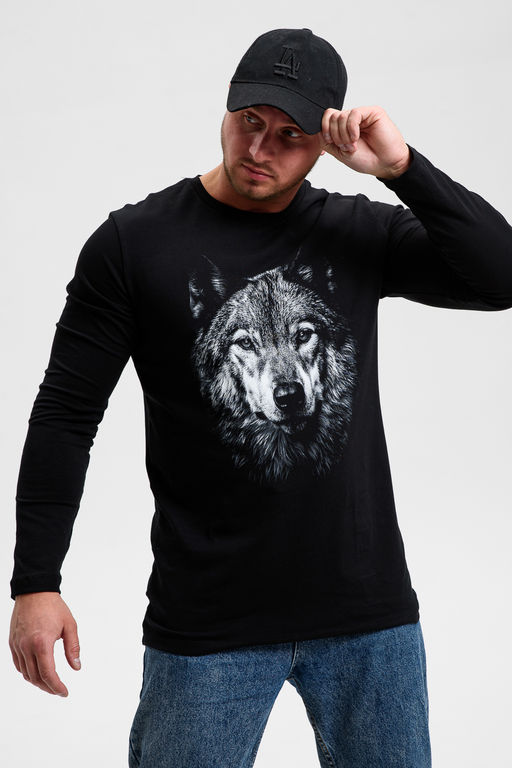 8514/1 Футболка с длинным рукавом мужская