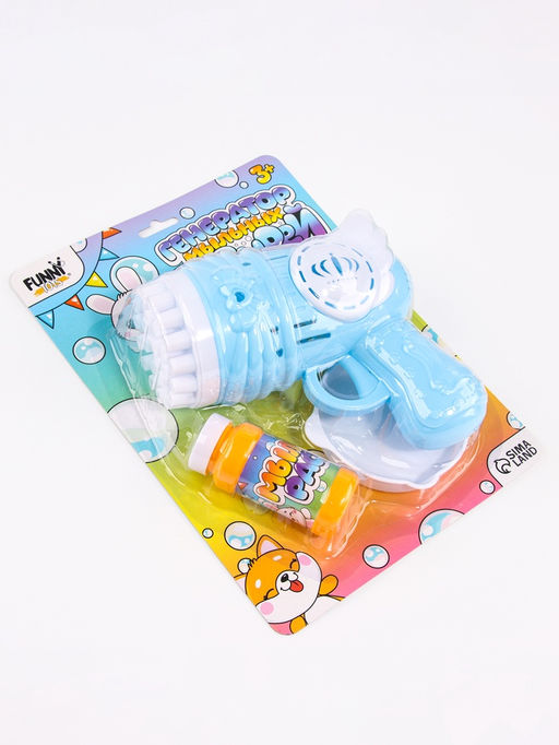 Генератор мыльных пузырей Пузырики, 16 ? 15 ? 7,5 см - Funny toys фото 11