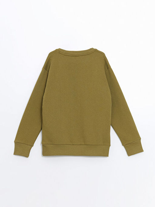 Bisiklet Yaka Erkek ?ocuk Sweatshirt