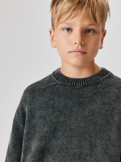 ACOOLA / Джемпер детский для мальчиков Arturo черный  фото 3