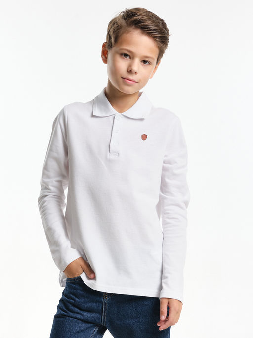 Футболка поло для мальчика синий UD 7826 синий - Mini maxi фото 7