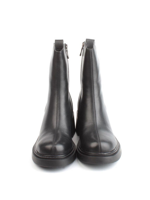 04-M3-L806 BLACK Ботинки зимние женские (натуральная кожа, натуральный мех) - Фабричный китай фото 9