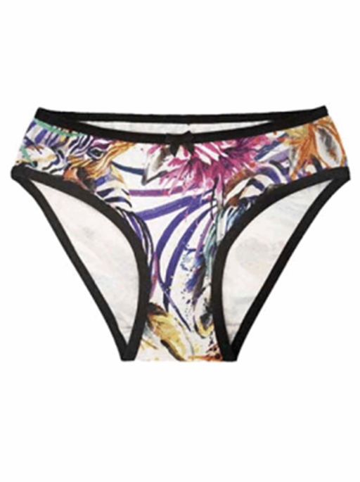 Трусы д/дев. набивка зебра 5008