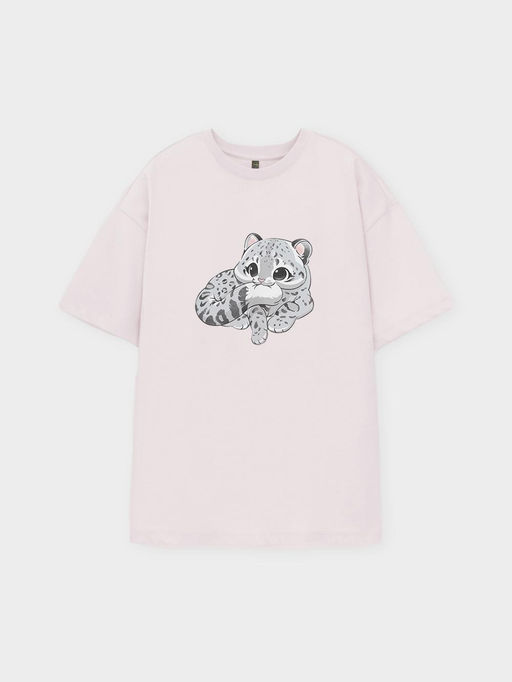 КР 302871/розовый 4144 к619 фуфайка (футболка) для дев