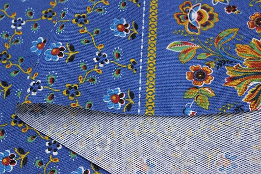 Рогожка Ализарин цв.синий, ш.1.5м, хлопок-100%, 160гр/м.кв - Купава фото 6