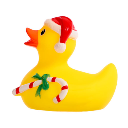 Игрушки для купания в ванной «Новогодние уточки», набор 5 шт.