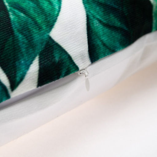 Наволочка декоративная Этель Тропики Листва 40х40 см, велюр  фото 10