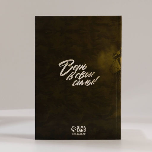 Подарочный набор, ежедневник А5, 80 листов, наклейки и ручка С 23 февраля - Artfox фото 4