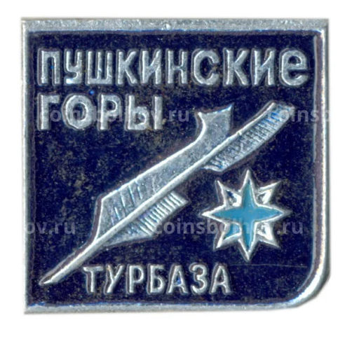 Значок Турбаза Пушкинские горы
