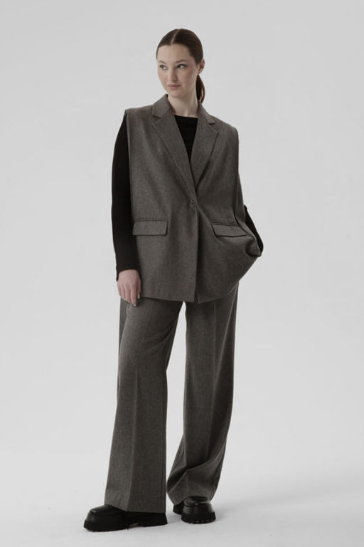 Жилет ШЕРСТЬ - Жан и параскева фото 2