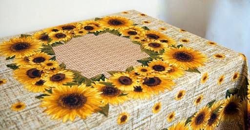 Подсолнухи - гобеленовая скатерть 135х210 см - Гобеленглавснаб фото 2