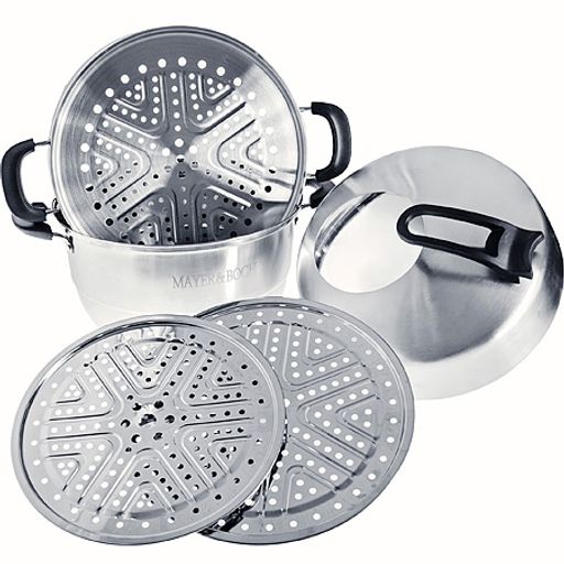 29643 Мантоварка 26 см нерж/руч МВ (х6) - Mayer&boch фото 2