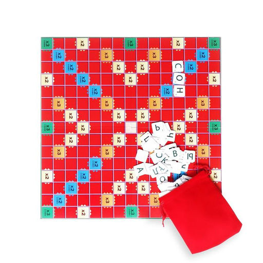 Новогодняя настольная игра Скрабвуд. С Новым годом!, 104 фишки, 10+